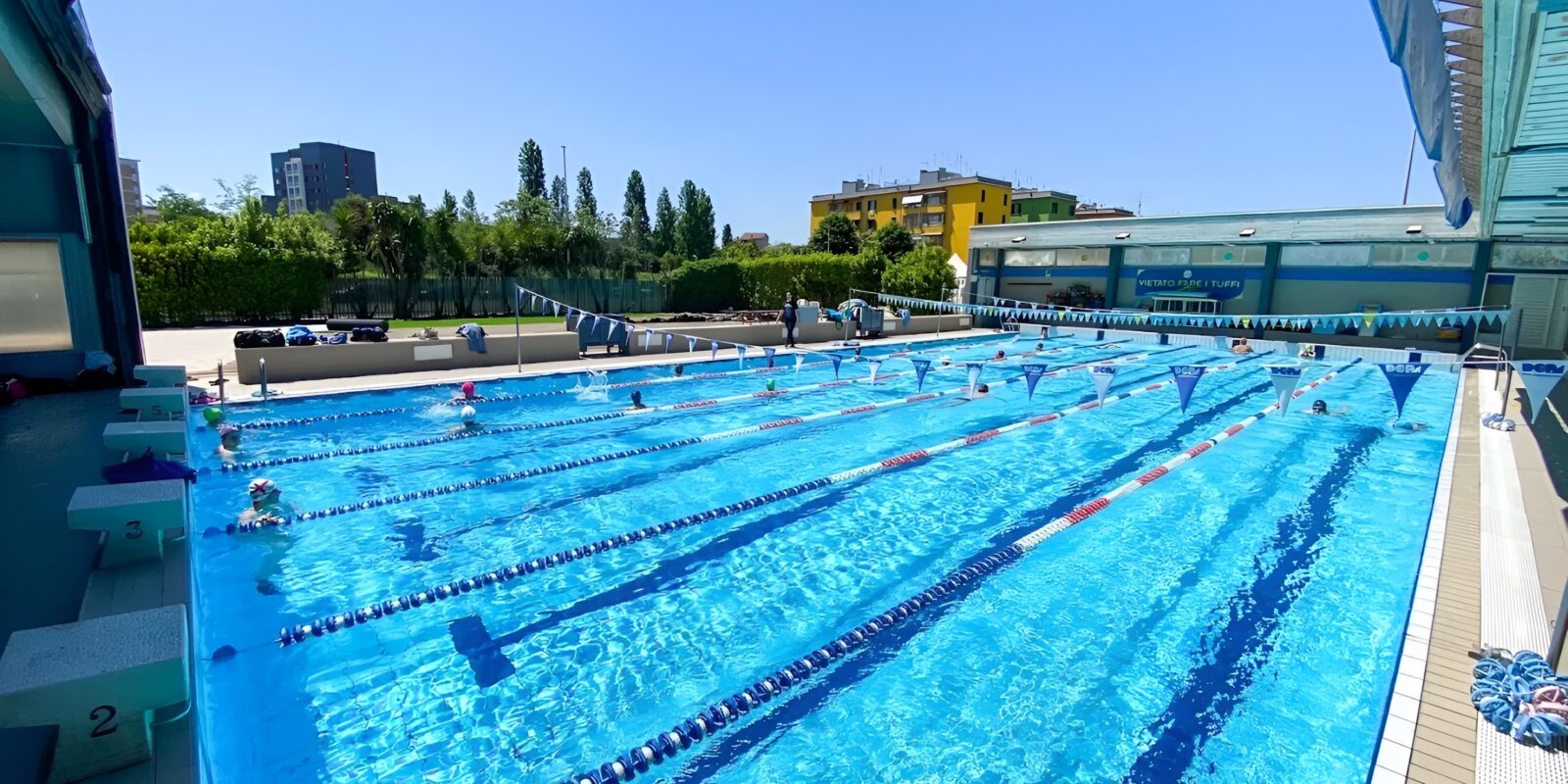 Piscina del Campo sportivo Fulvio Bernardini a Pietralata